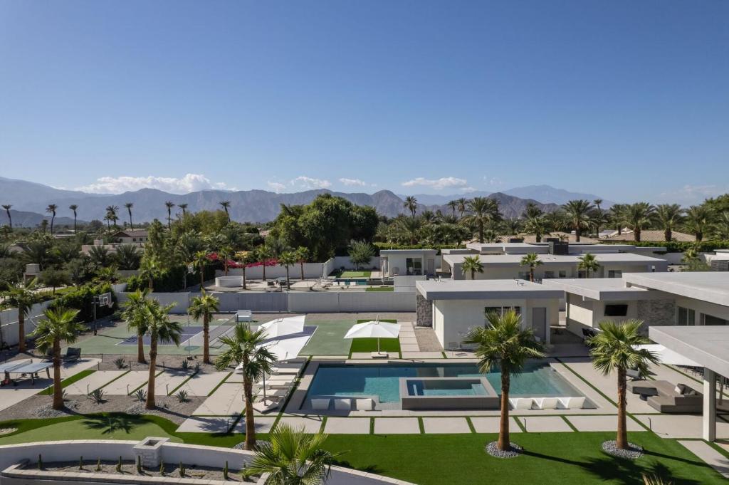 Pet-Friendly Coachella Villa with Tennis, Pool & Outdoor Theater