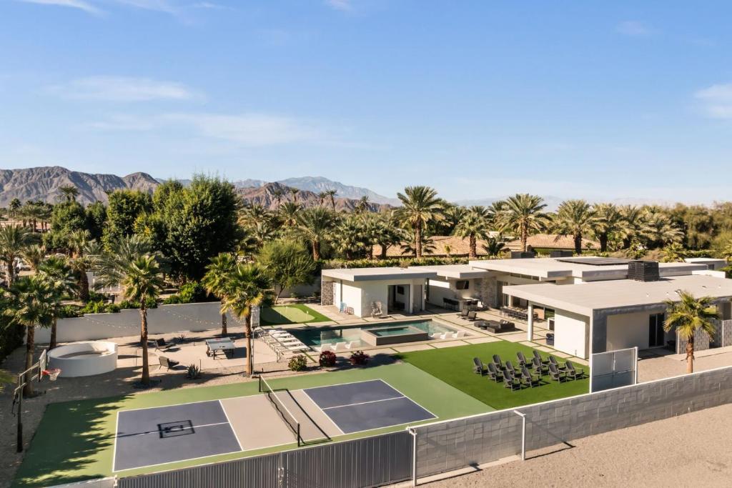 Coachella Estate with Outdoor Theater, Tennis & Private Pool